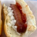 Jumbo all-beef Hot dog